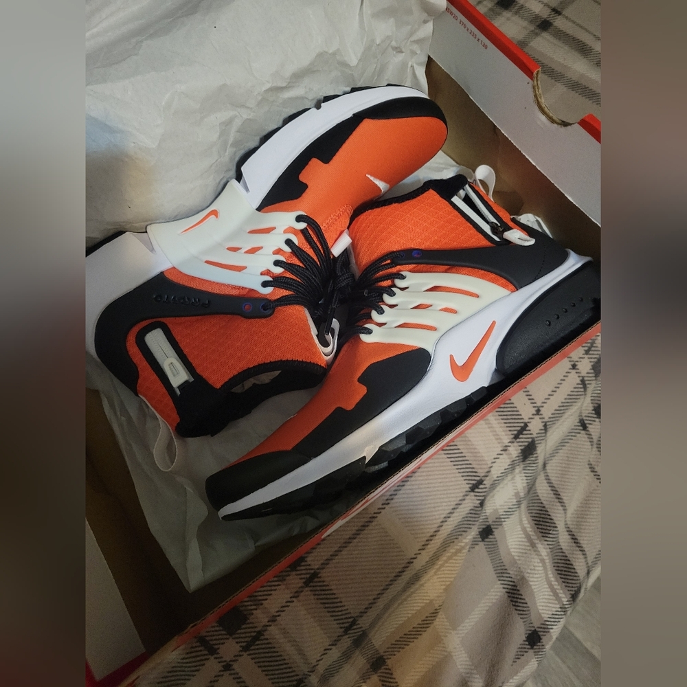 Nike air presto mid utility (orange)